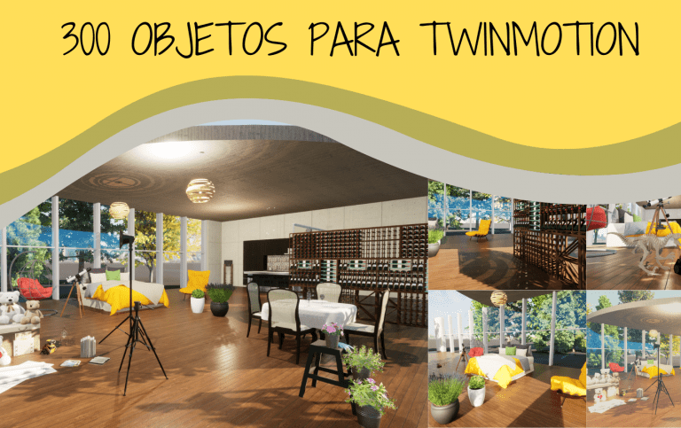 Descargas: 300 objetos para Twinmotion