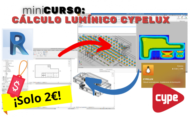 miniCurso: cálculo lumínico con Cypelux | Revit a Cype