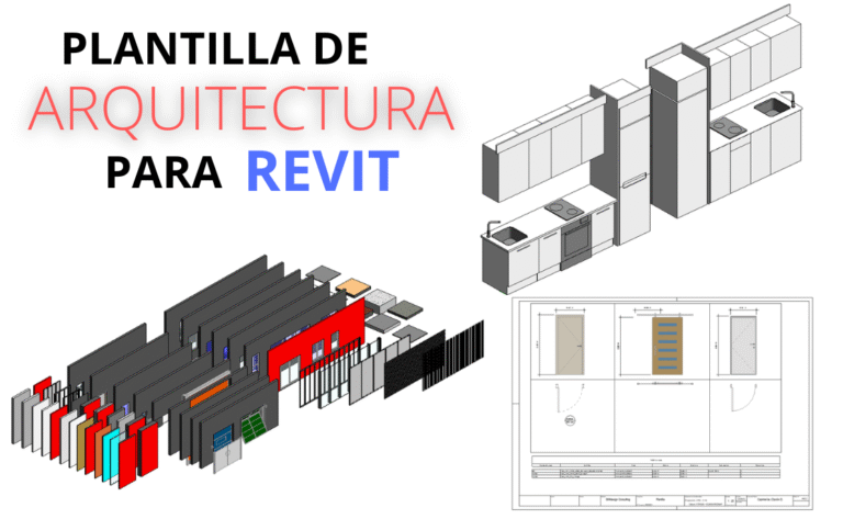 Plantilla de proyectos de ARQUITECTURA para Revit