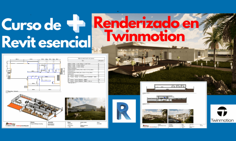 Curso de Revit + Visualización Arquitectónica en Twinmotion