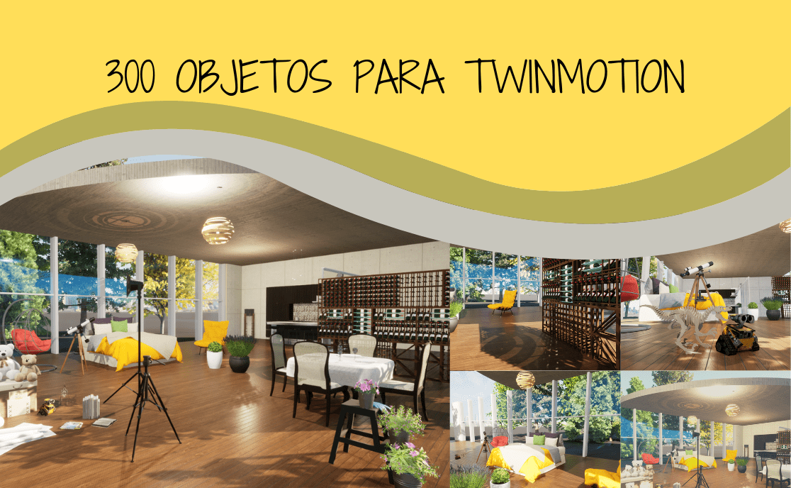 Descargas: 300 objetos para Twinmotion