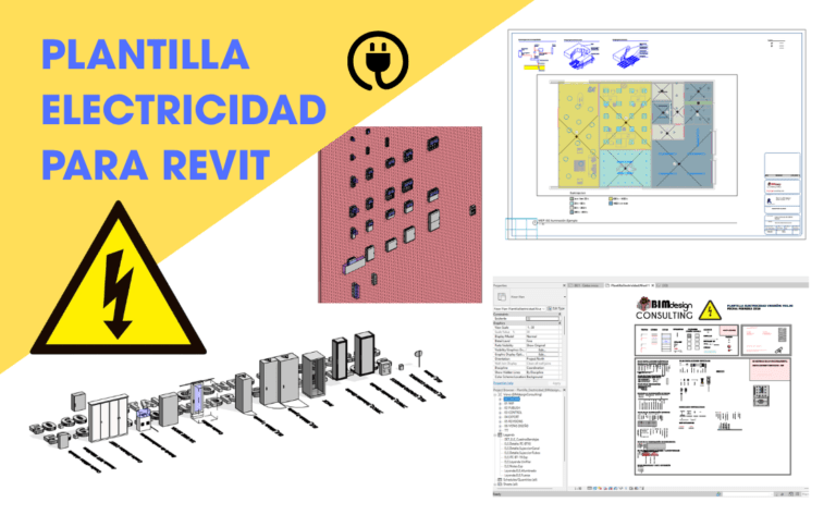 Plantilla ELECTRICIDAD para Revit